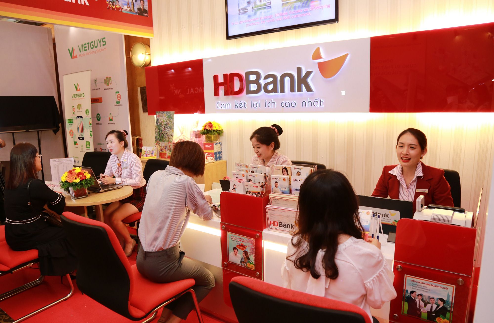 Tiện ích gói vay tín chấp HDBank