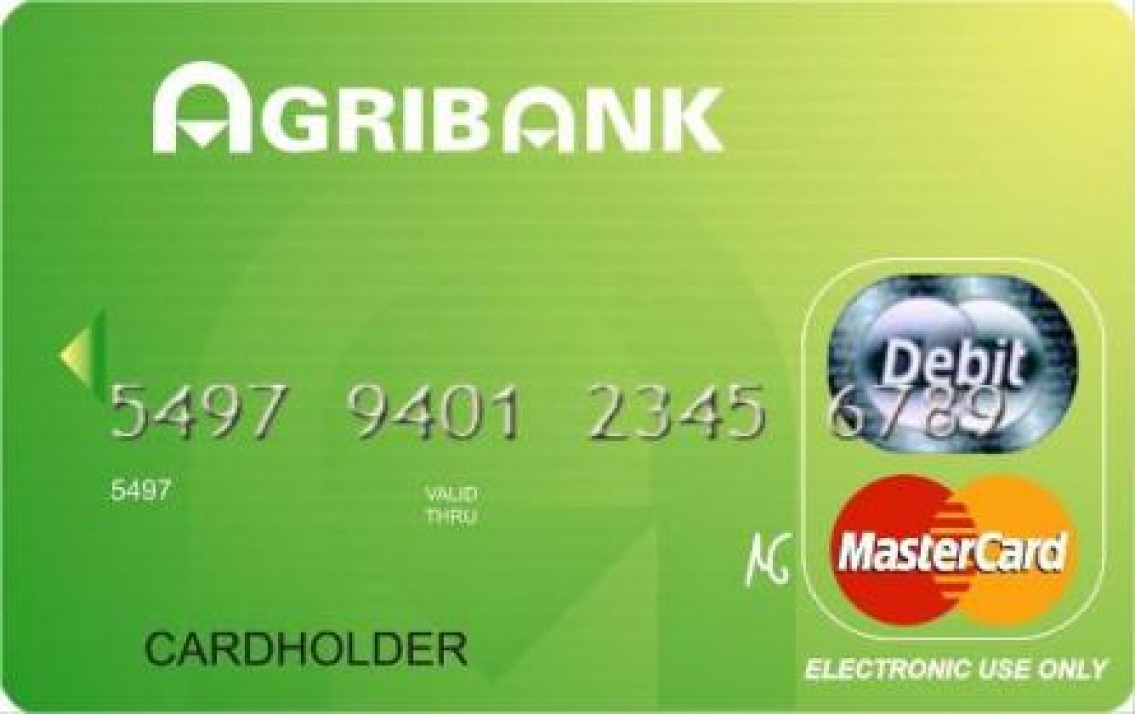Lãi suất thẻ tín dụng Agribank